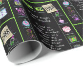 1988誕生日年トリビア ラッピングペーパー (ロールコーナー)