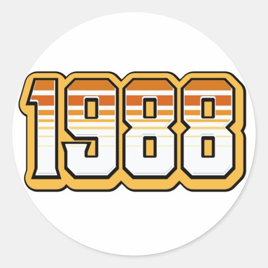 1988 ラウンドシール (正面)