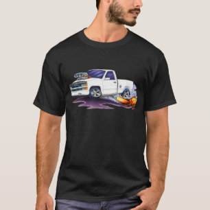 1988-98年のSilverado WhiteTruck Tシャツ