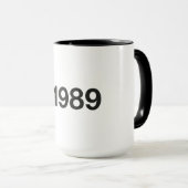 1989ハッシュタグ36誕生日記念日 マグカップ (正面右)