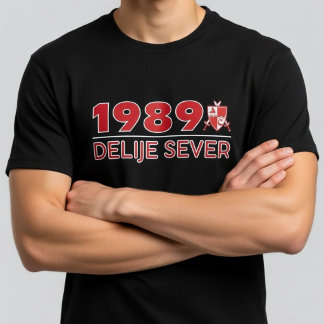 1989年のデリーエ・セヴェル・クレヴェノ・ベロ Tシャツ