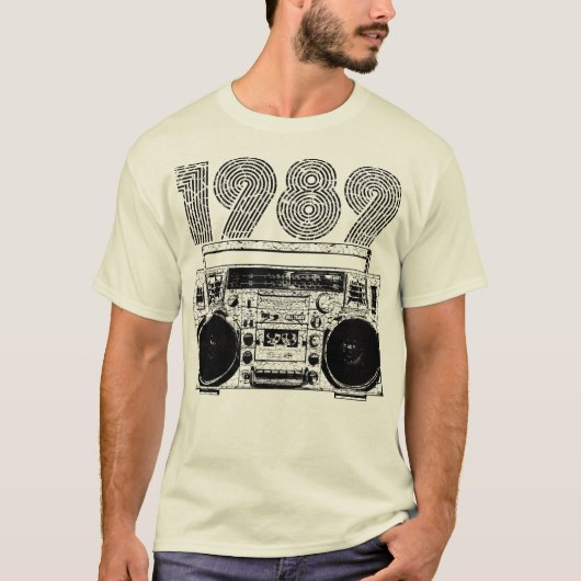 1989年のBoombox Tシャツ (正面)