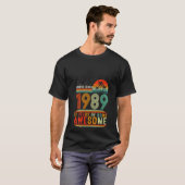 1989年以来の女性の伝説33歳素晴らし Tシャツ (正面フル)