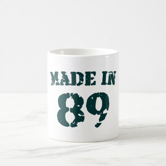 1989年製 コーヒーマグカップ (中央)