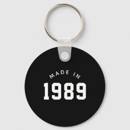 1989年誕生日製 キーホルダー