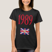 1989年香港プロフェスティバルCCP中国州旗 Tシャツ (正面)