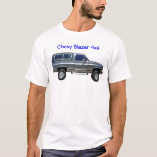 1989年Chevrolet Blazer、Chevyのブレザー4x4の Tシャツ