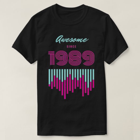 1989素晴らし年以降 Tシャツ (デザイン正面)