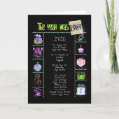 1989誕生日おもしろい事実 カード (正面)