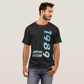 1989誕生日限定版34年アイディア Tシャツ (正面フル)