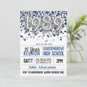 1989高等学校大学懇親会招待状 招待状 (スタンド正面)