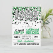 1989高等学校大学懇親会招待状 招待状 (スタンド正面)