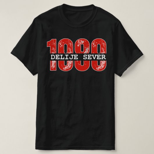 1989 デリジェ・セヴェル Tシャツ (デザイン正面)