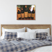 1989,1990,2000,2005,2010プーランセグールテイスティング。 キャンバスプリント (インサイチュ (寝室))