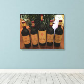 1989,1990,2000,2005,2010プーランセグールテイスティング。 キャンバスプリント (インサイチュ (ウッドフロア))