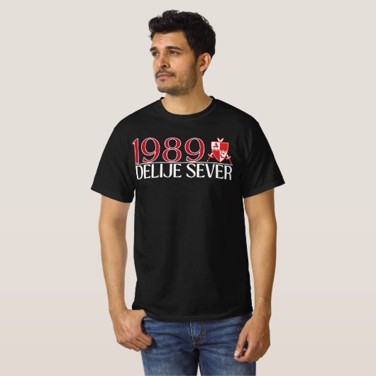 1989 Delijeサーバ Tシャツ (正面フル)