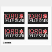 1989 Delije Sever 長方形シール (シート)