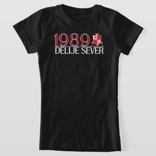 1989 Delije Sever  Tシャツ (レイダウン)