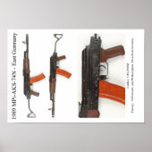 1989 MPi-AKS-74N東ドイツ ポスター (正面)