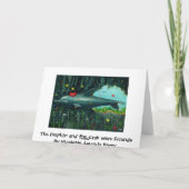 198.イルカとカニは友達だった カード (裏面)