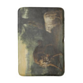 198.オオカミと仔ヒツジ(ジャン=バプティスト・ウドライ作) バスマット (正面縦)