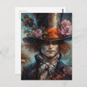 198.トップハットに登場する男 ポストカード (正面/裏面)