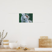 198.乙女と白馬 |ポスター ポスター (キッチン)