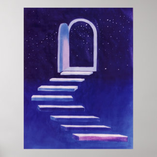 198.八重の道と扉 ポスター