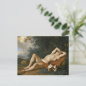 198.少年とイヌ ポストカード (スタンド正面)