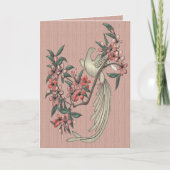 198.歌う鳥 カード (正面)