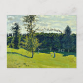 198.田舎の列車 ポストカード (正面)