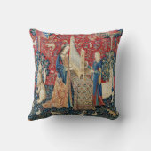 198.聞く婦人と一角獣 クッション (裏面)