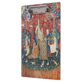 198.聞く婦人と一角獣 クリップボード (左)