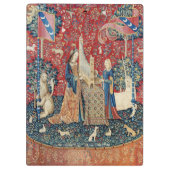 198.聞く婦人と一角獣 クリップボード (裏面)