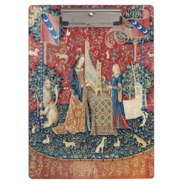 198.聞く婦人と一角獣 クリップボード