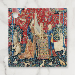 198.聞く婦人と一角獣 フェイバータグ