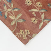 198.聞く婦人と一角獣 フリースブランケット (角)