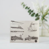 198.銃とその開発 ポストカード (スタンド正面)