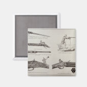 198.銃とその開発 マグネット (正面/裏面)