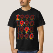 1990レトロデザイン Tシャツ (正面)