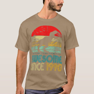 1990動揺して年の誕生日パーティーディノス以来 Tシャツ