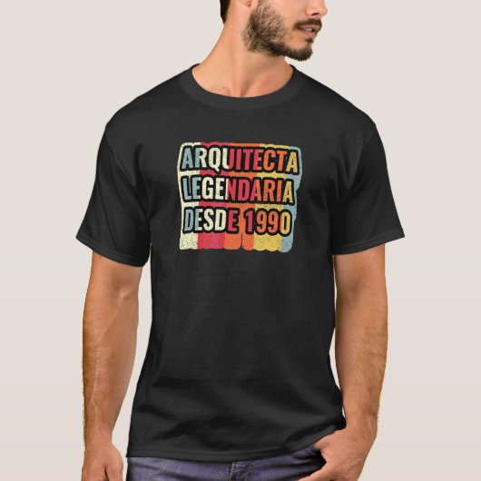 1990年からの伝説的女性建築家 Tシャツ (正面)