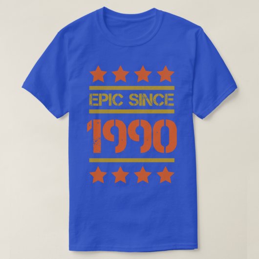 1990年からエピック家族誕生日ギフトBbayFather Mo Tシャツ (デザイン正面)