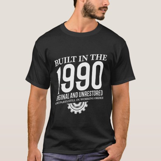 1990年に建てられた Tシャツ (正面)