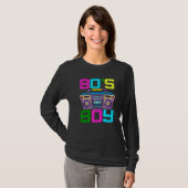 1990年に80年代クラシックの少年衣装生まれ音楽 Tシャツ (正面フル)