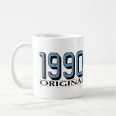 1990年のオリジナル コーヒーマグカップ (左)