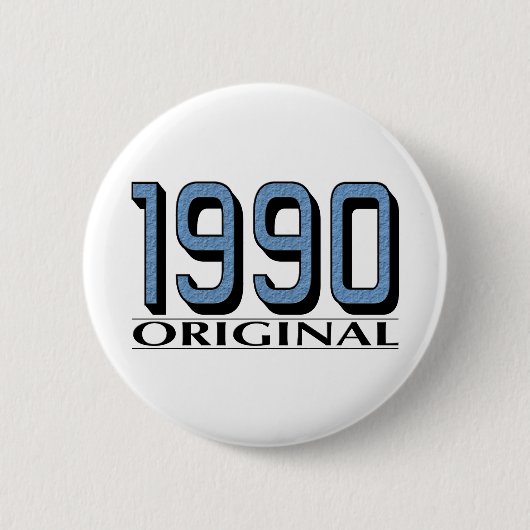 1990年のオリジナル 缶バッジ (正面)