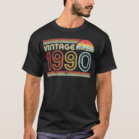 1990年の誕生日 Tシャツ (正面)