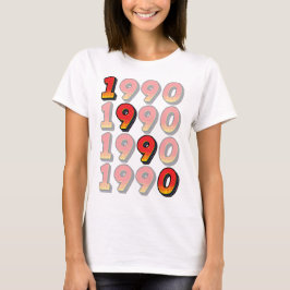 1990年レトロデザイン Tシャツ