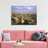 1990年代のタワーブリッジ キャンバスプリント (インサイチュ (リビング))